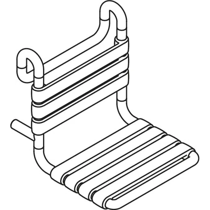 HEWI Removable hanging seat 