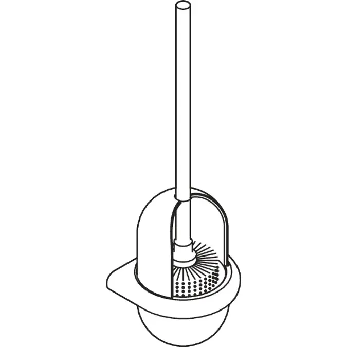 Toilet brush unit, 805-20-100