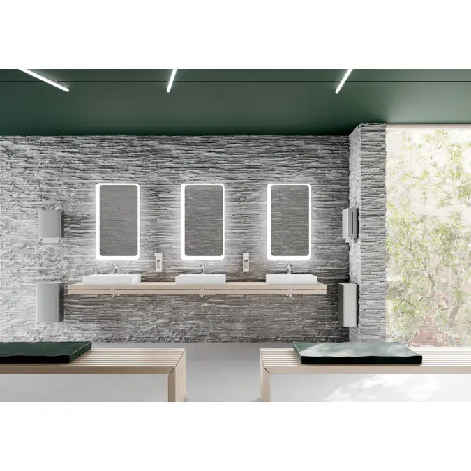HEWI SENSORIC Electronic washbasin fitting