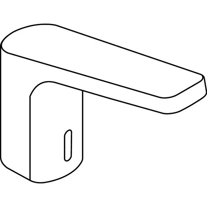 HEWI SENSORIC Electronic washbasin fitting