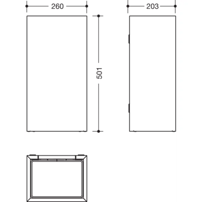 HEWI Wastepaper bin
