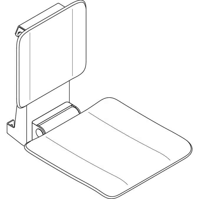 HEWI Removable hanging seat 