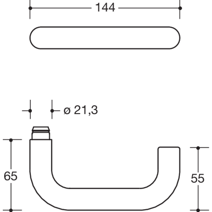 Fire door fitting, 111XAH11-130