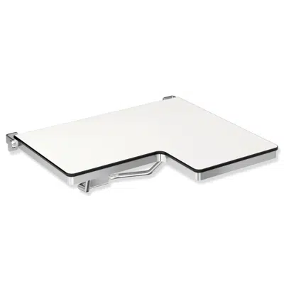 Image for L-shaped shower compartment seat with lift-up feature (ADA), 900-51-206XA