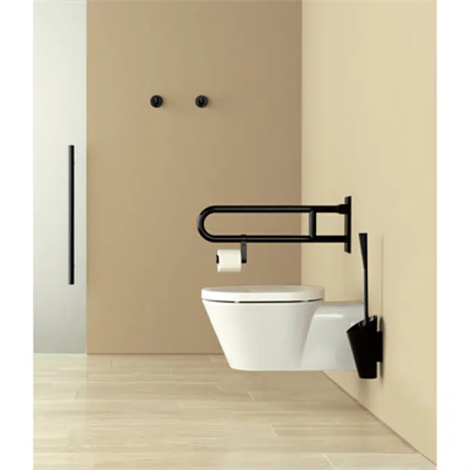 BIM object - Bathroom Accessories - Lift-up support, fixed - HEWI ...