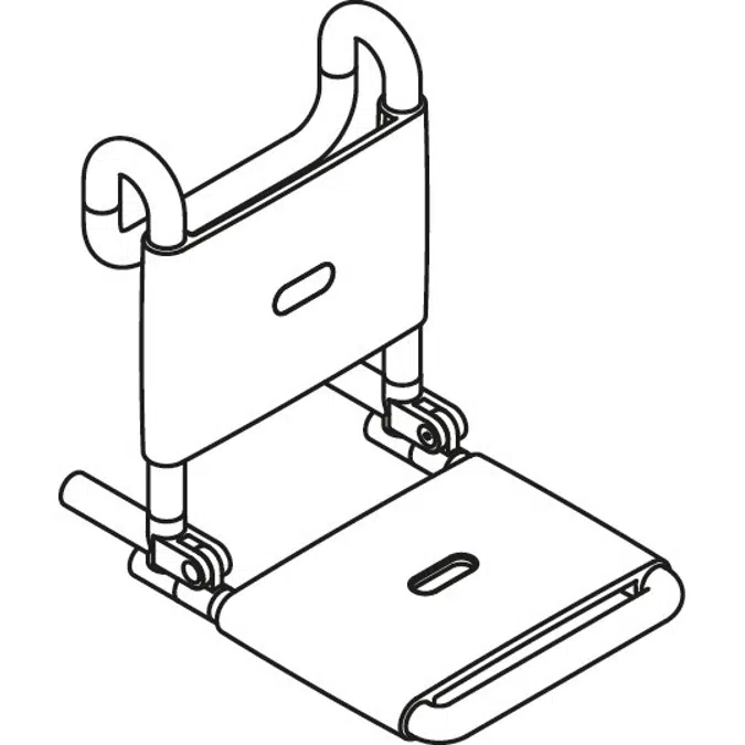 HEWI Removable hanging seat 