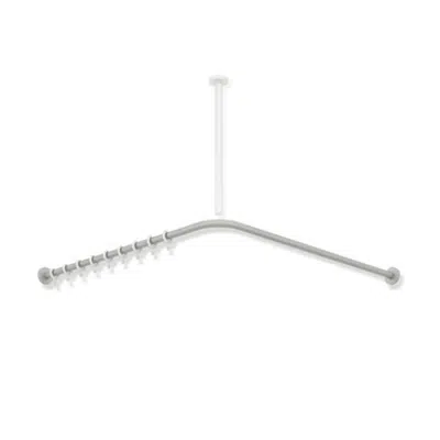 Obrázek pro HEWI Shower curtain rail 900-34-10460