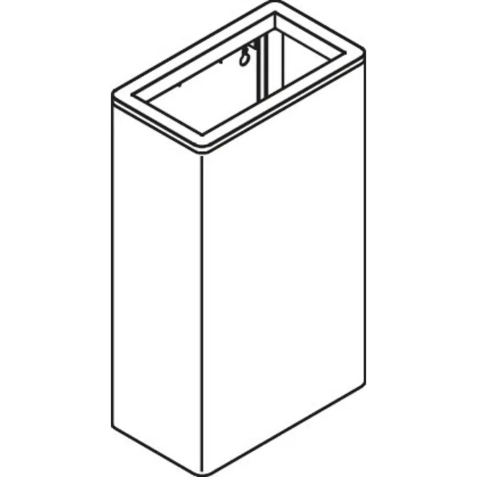 Wastepaper bin, capacity approx. 25 l, 950-05-100