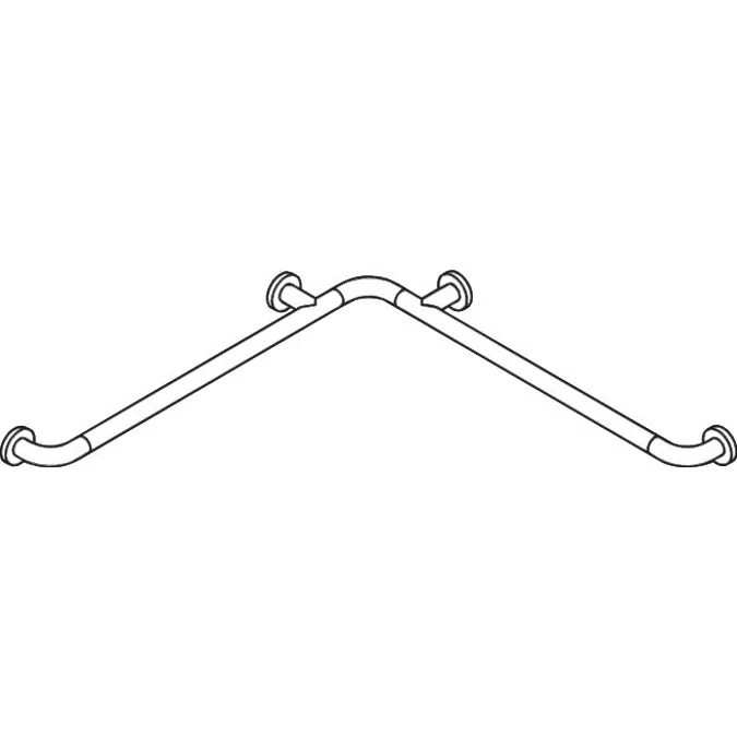 HEWI Shower grab rail WARM TOUCH
