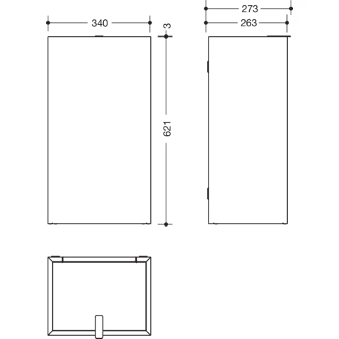HEWI Wastepaper bin