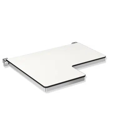 Image pour Siège relevable pour douche HEWI, en forme de L (USA) 900-51-207XA