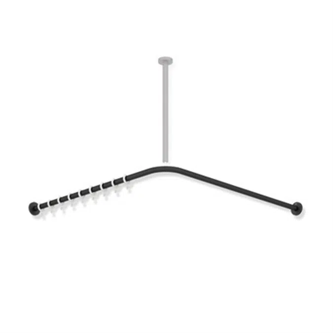 HEWI Shower curtain rail 900-34-10060