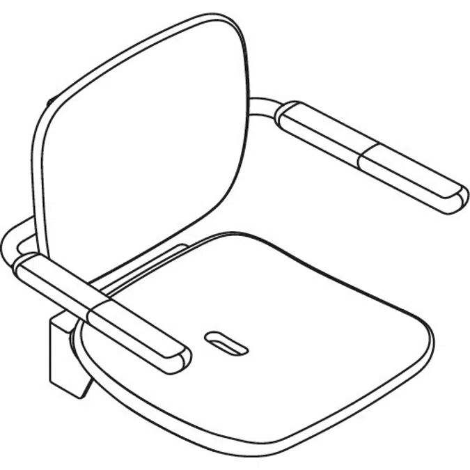 Siège relevable Premium HEWI