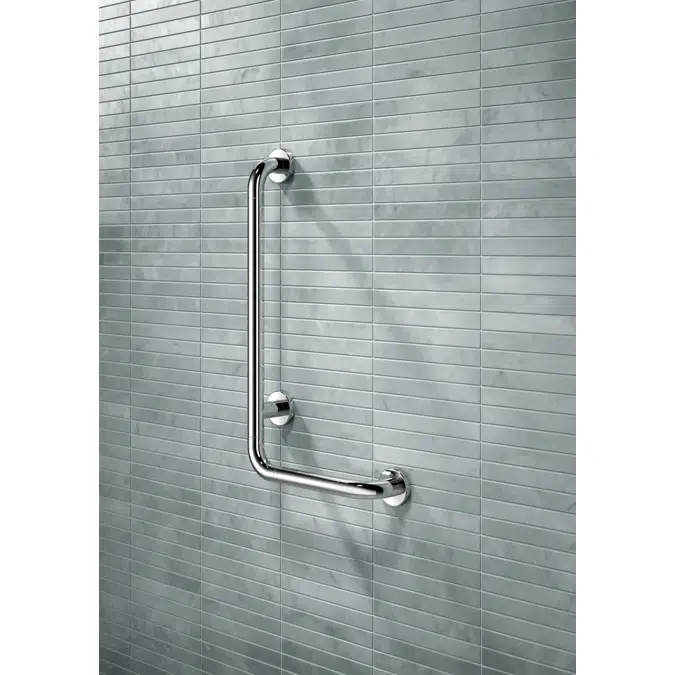 HEWI L-shaped support rail WARM TOUCH