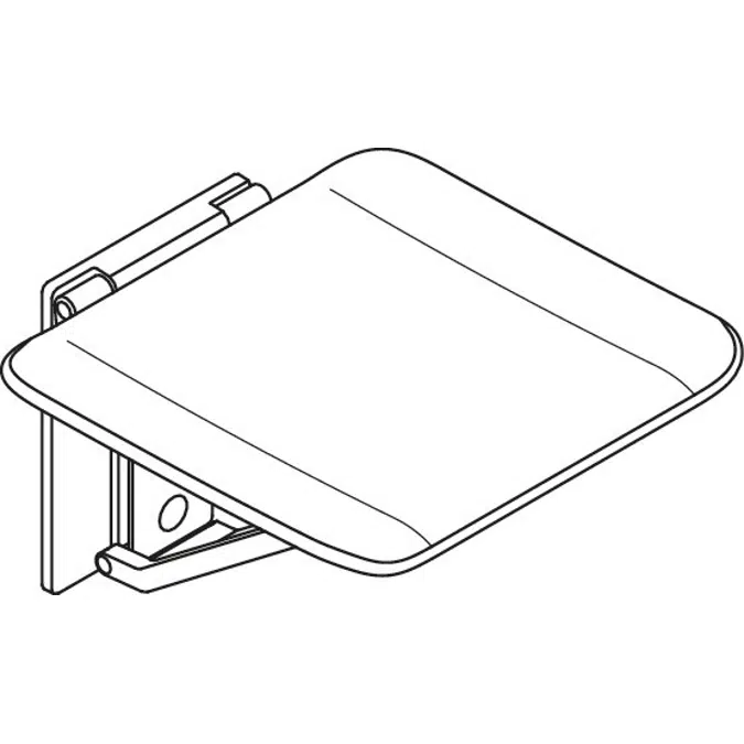 HEWI Hinged seat