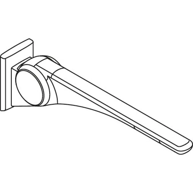 Barre d'appui relevable Basic HEWI