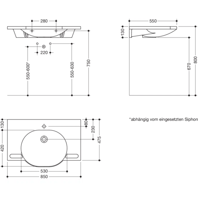 Lavabo HEWI