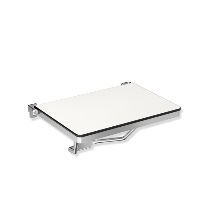 Objetos BIM ¡Descarga gratis! HEWI 90051210XA Rectangular shower compartment seat with lift