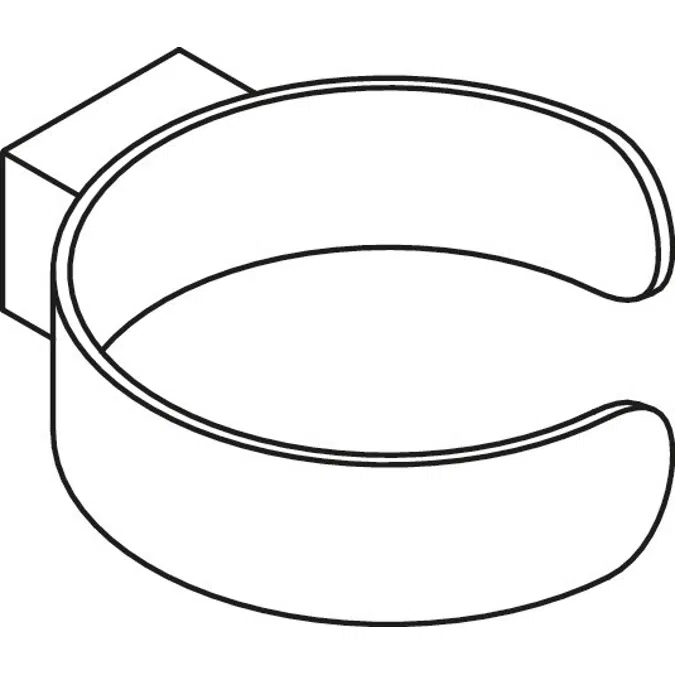 HEWI Walking aid holder
