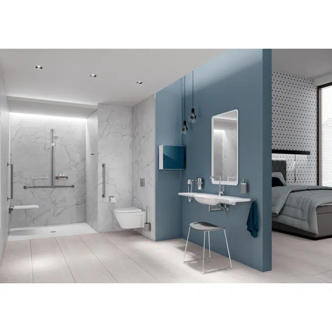 HEWI Hair dryer holder