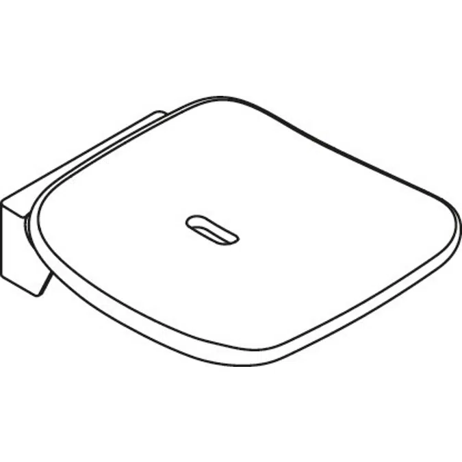 HEWI Hinged seat Basic
