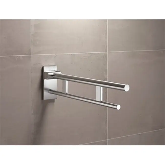 HEWI Mobile hinged support rail Duo 900-50-402XA