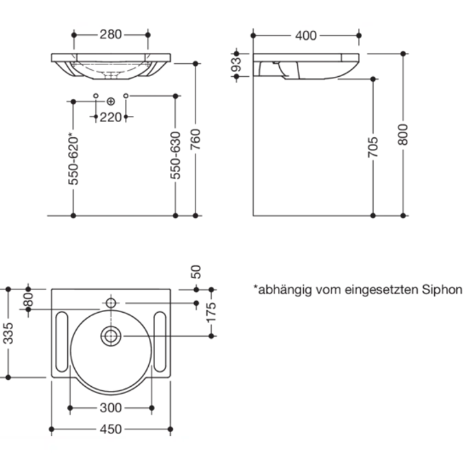 Lavabo HEWI