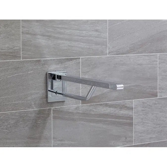 HEWI Hinged support rail Duo 