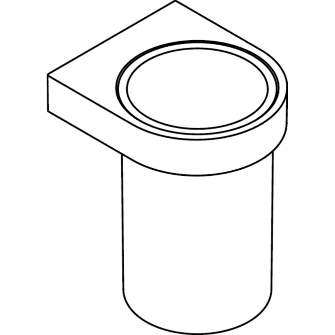 Tumbler with holder, 700-04-00000