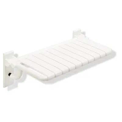 Image for HEWI 801-51US450 Rectangular shower compartment seat with lift-up feature (ADA)