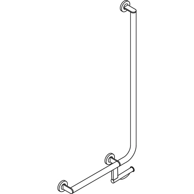 L-shaped support rail, version left, 900-22-116XA
