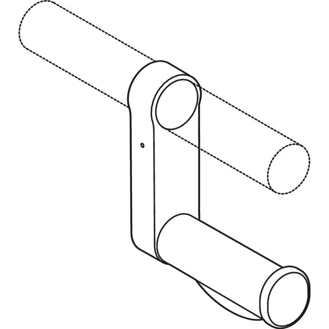 Set - Distributeur de papier WC HEWI pour montage ultérieur