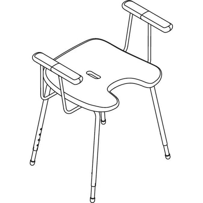 HEWI Shower stool