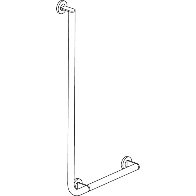 900-22-104XA  HEWI L-shaped support rail