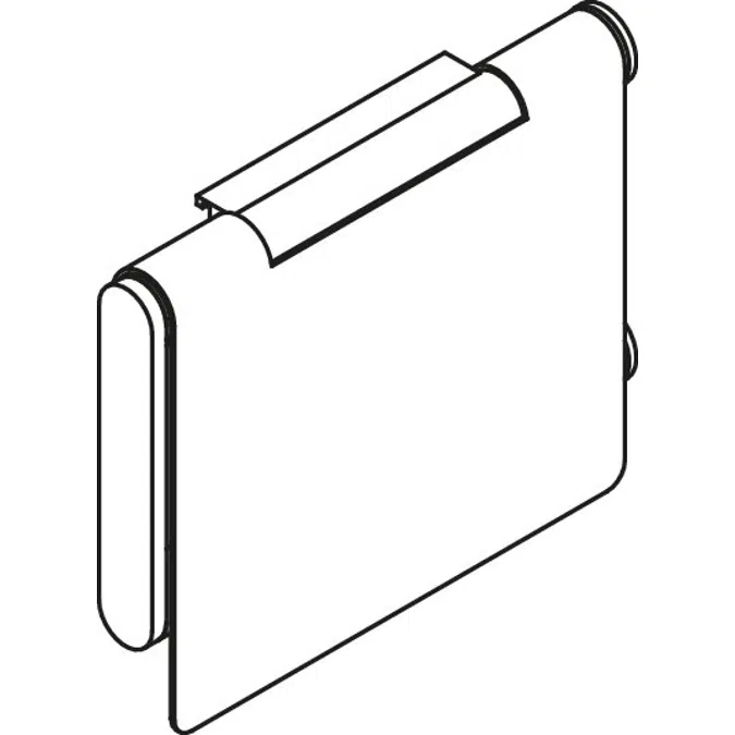 HEWI WC-Papierhalter mit Deckel