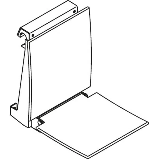 HEWI Removable hanging seat 
