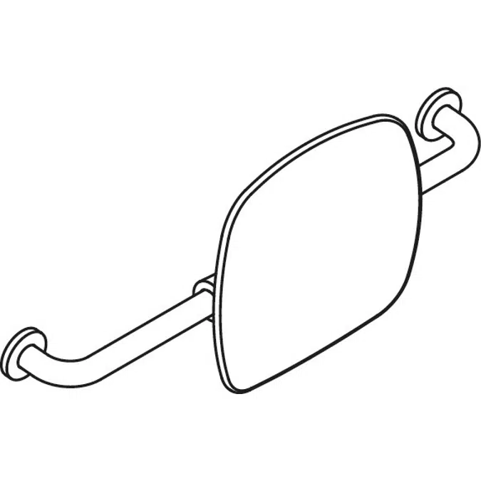 Rückenstütze, Lehne tiefschwarz, 801-51-9163