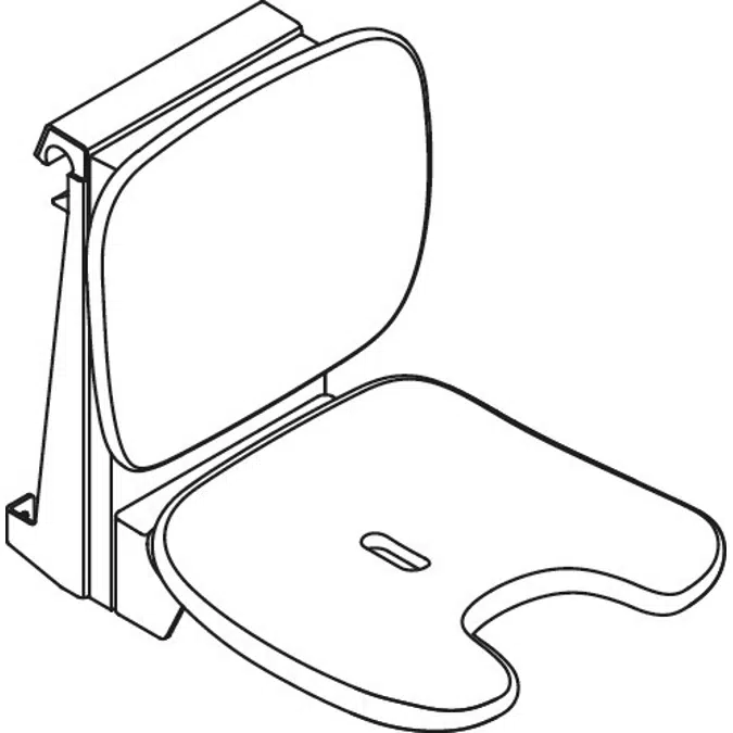 HEWI Hanging seat Comfort