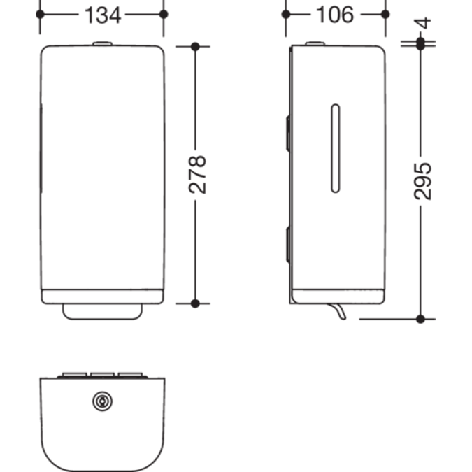HEWI Soap dispenser