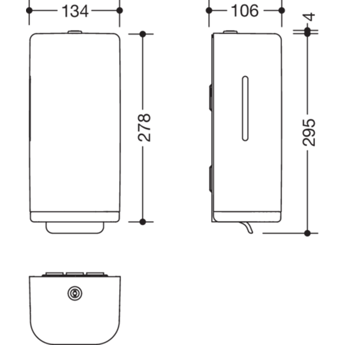 HEWI Soap dispenser