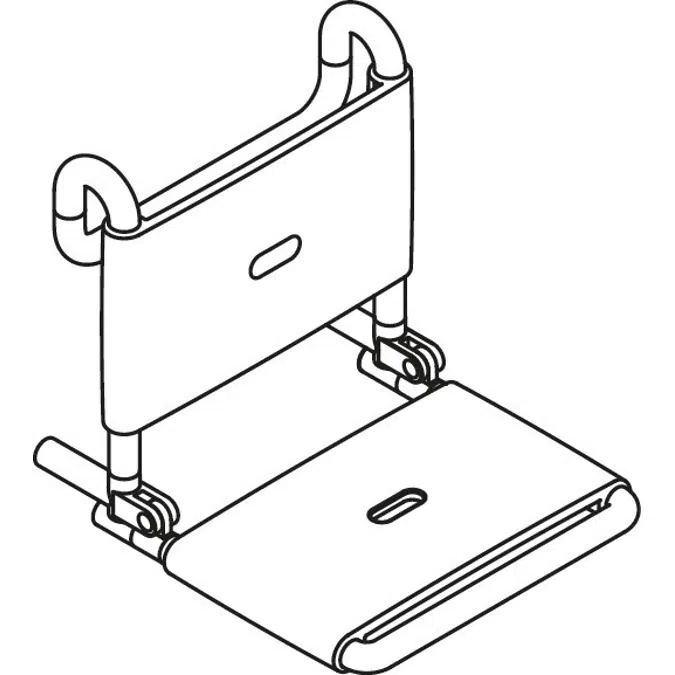 HEWI Removable hanging seat 
