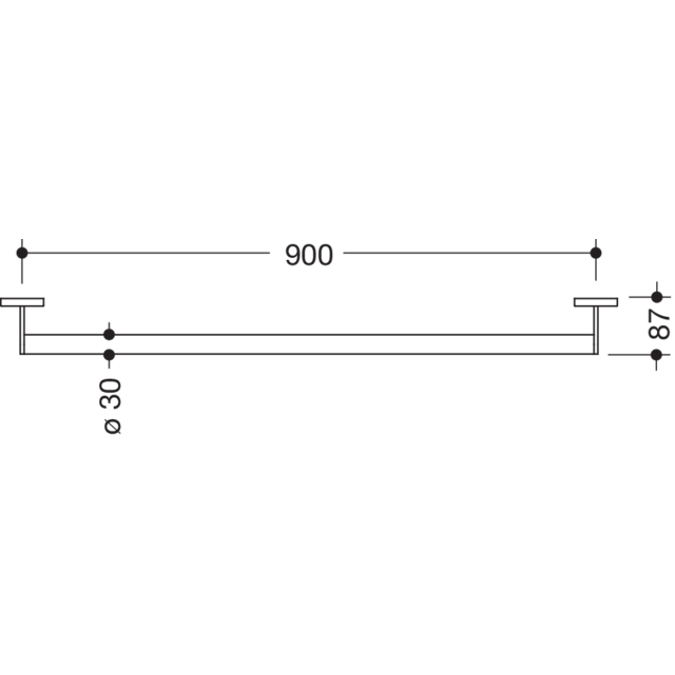 Support rail, 900-36-03660