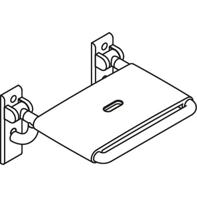 HEWI Hinged seat