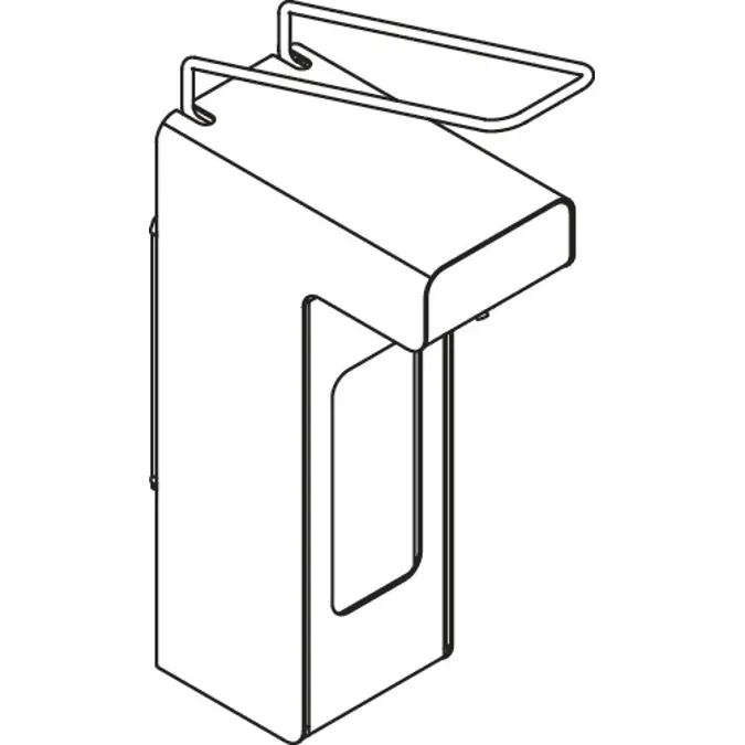 Disinfectant or soap dispenser, 1000 ml, 900-06-002XA