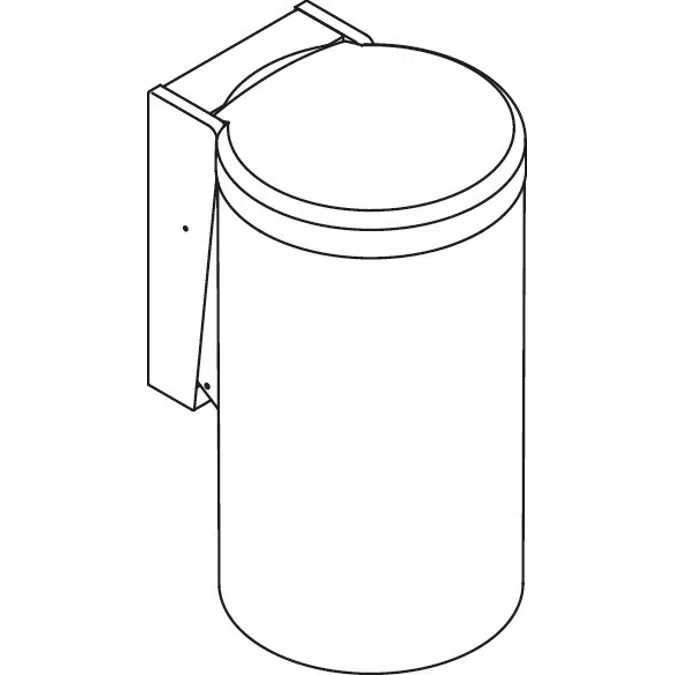 HEWI Waste bin