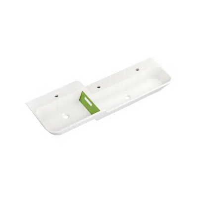Image pour Lavabo en ligne HEWI avec graduation en hauteur