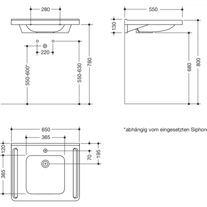 Lavabo HEWI