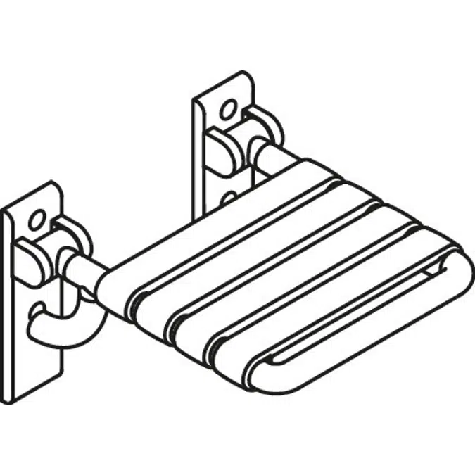 HEWI Hinged seat