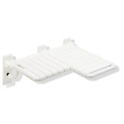 Image pour Siège relevable pour douche HEWI, en forme de L (USA) 801-51US320R