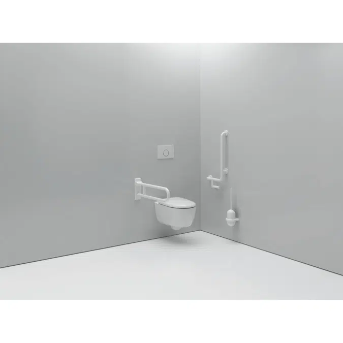 HEWI L-shaped support rail